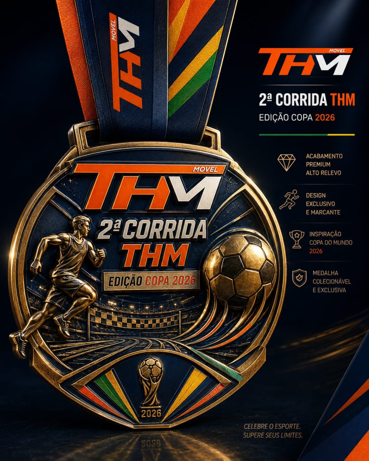 Medalha oficial do 2º Treinão THM